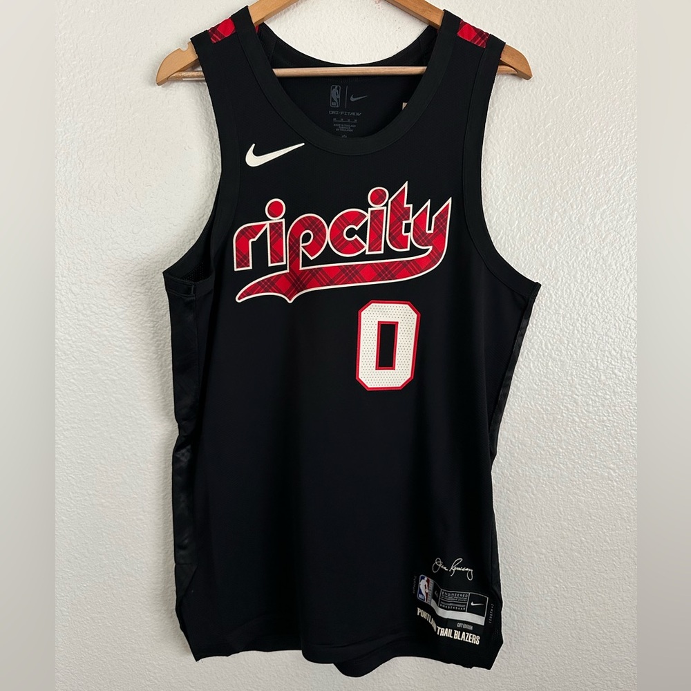 Nike Damian Lillard Portland Trail Blazers Rip City Edition NBA Jersey Men Sizes